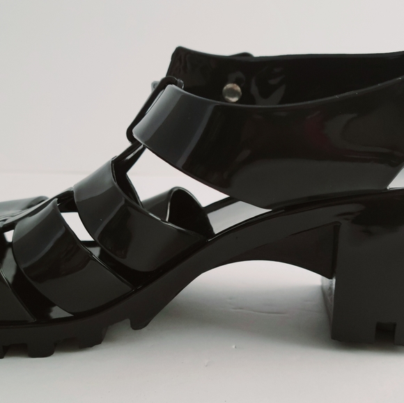 COPY - COPY - Women's Chunky jelly sandals - Picture 4 of 6